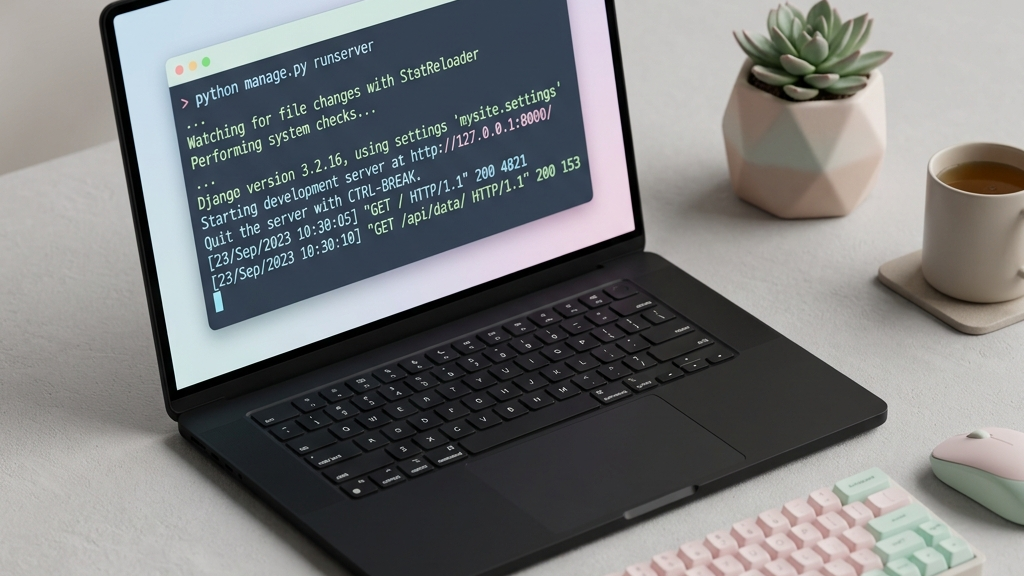 Clean terminal output displaying a successful execution of python script